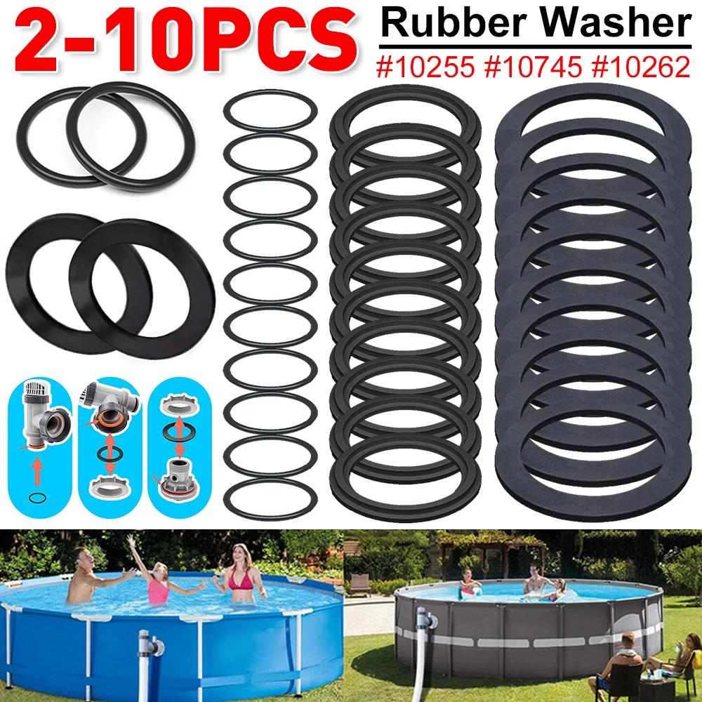 2-10 PZ Guarnizione in Gomma O-ring Guarnizione in Gomma 10745 10262 10255 per Intex Poolnars10747/25006 Parti di Ricambio per Piscina