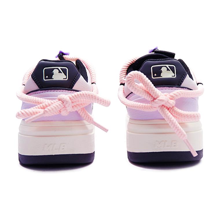 MLB Chunky Liner Jellyfish Sparkling, Starry Sky Lover Low top Skateboard Shoes Unisex Pink White Purple 3ASXCA12N-50WHS(Team15-)