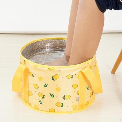 Cestovní skládací umyvadlo na nohy Přenosná skládací vana