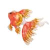 Goldfish Design Brooch Trendy Fish Pendant Lapel Pin Accessory Metal Enamel Detailing Clothing Accessories