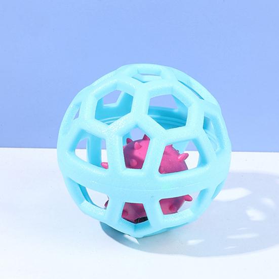 Dog Toys for Interactive Training Durable Chew Toys with Sound Hollow Design Cleans Tartar and Stimulates Play for Medium Large Dogs Pet Toys
