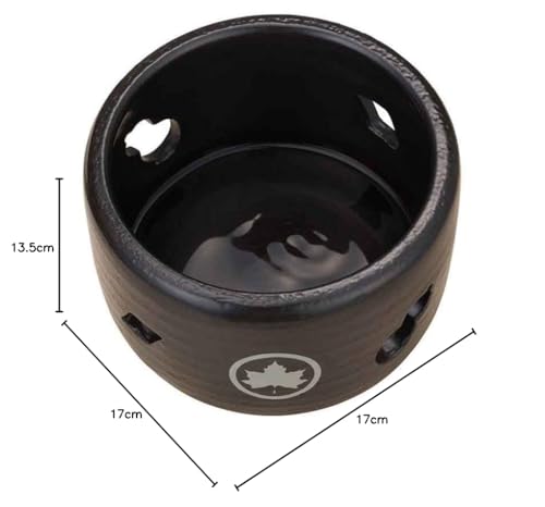 LOGOS X Banko Ware Tabletop Water Stove, Charcoal, 81062001