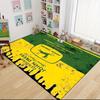 John Deere Oil Label Carpet Rug Soft Washable Antislip Home Living Room Sofa Mats Personalized Christmas Rug