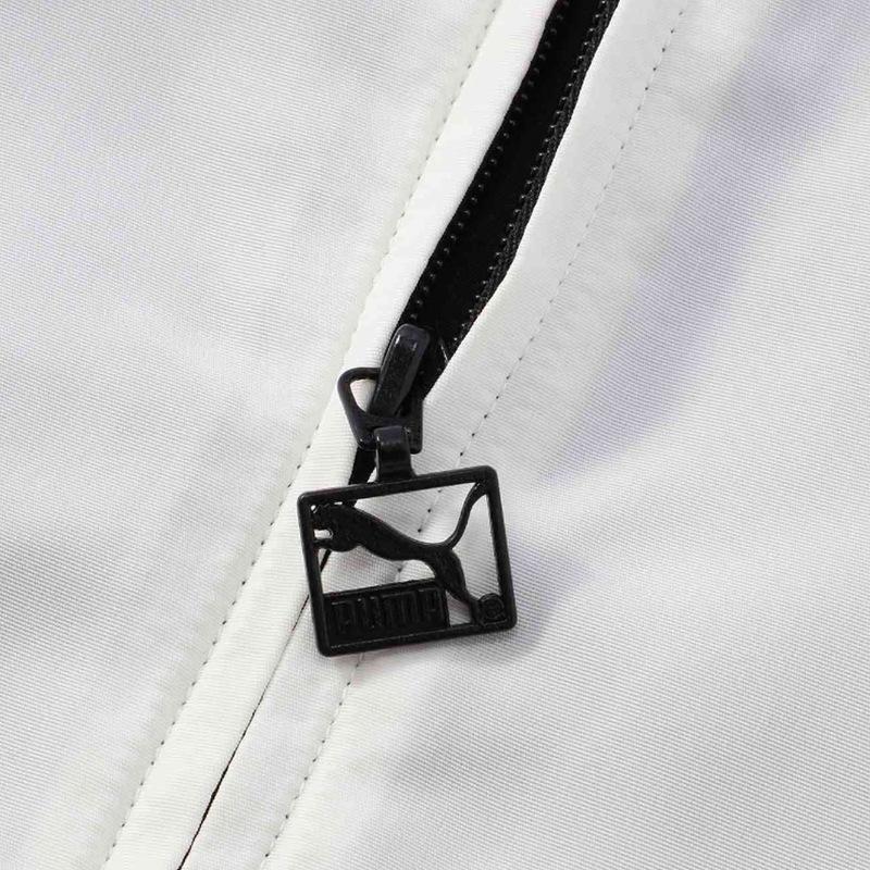 Puma Retro Color Block Stand Collar Casual Zipper Jacket Unisex Jacket Light-Blue 628242-82