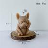 1Pc Funny Animal Soy Wax Scented Candle - Frog/Yak/Bulldog/Middle Finger Photo Prop Valentine's Day Unique Creative Gift