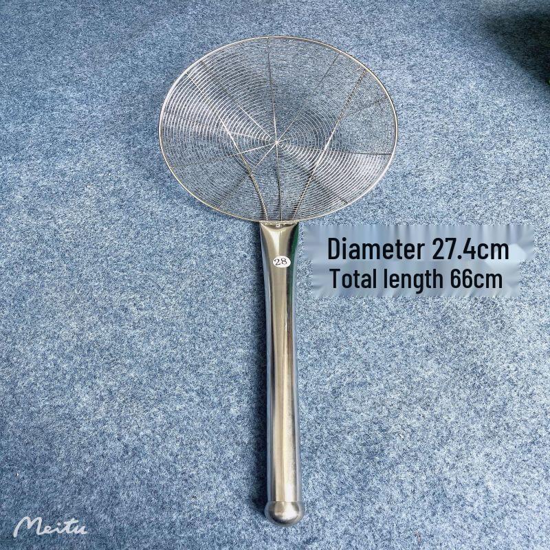 Edelstahl Schöpfkelle mit langem Griff