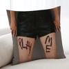 Singer KKim Gordon Play MMe Cushion Cover Home Bedding Sofa Living Room Pillowcase Simple Soft Skin Cushion Cover Party Gift