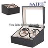 Leather Coffee Color PU Automatic Watch Winder Box for 10 Watches