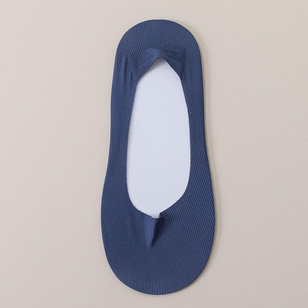 Sommer Mesh Atmungsaktive Low Cut Socken Herren Silikon Rutschfeste Unsichtbare No Show Socken Lässige Einfarbig Eis Seide Socke