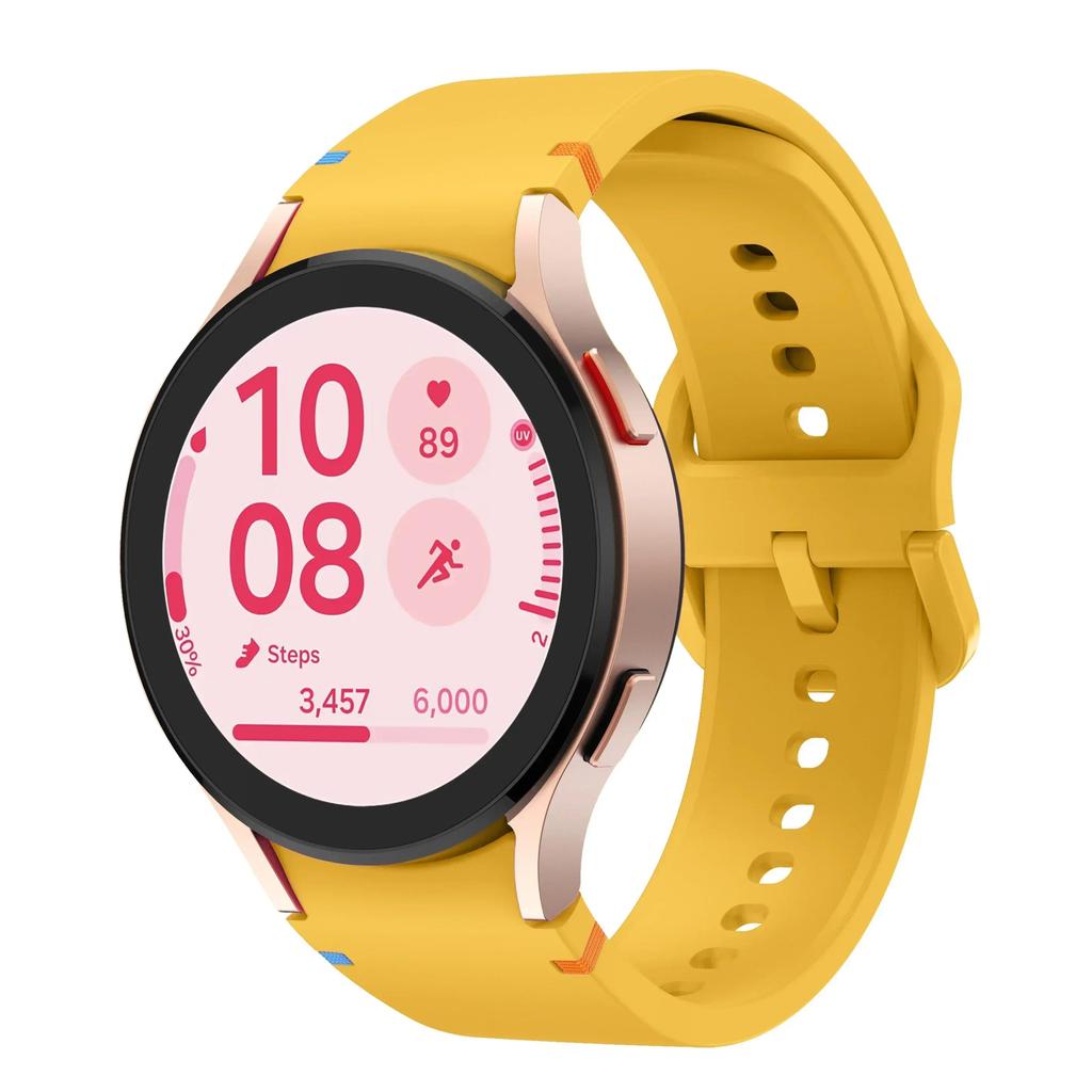 No Gaps 20mm Silicone Band for Samsung Galaxy Watch 7 6 4 Classic 42mm 46mm 43mm Strap for Galaxy Watch 4 5 Pro 6 Watchband