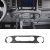 Soft Carbon fiber Console Air condition Cover Trim for Nissan Frontier 2024+