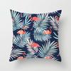 Ins Plant Flower Peach Skin Fleece Pillow Cover Sofa Car Pillow Cushion Cover Lunch Home Furnishing