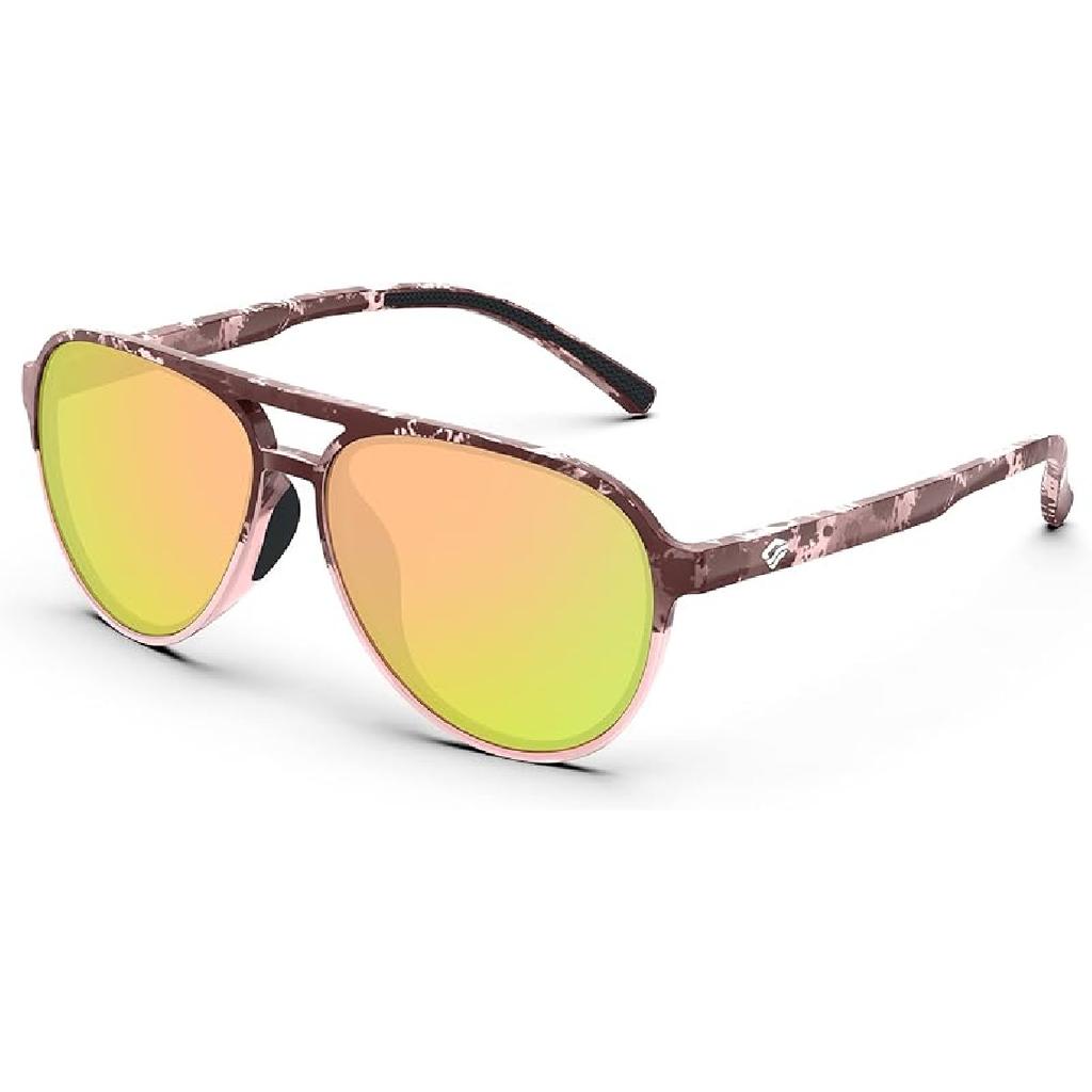 Aviator Sunglasses Polarized Sunglasses for Men Women Sports Glasses Fishing Boating Beach Golf Driving TR75