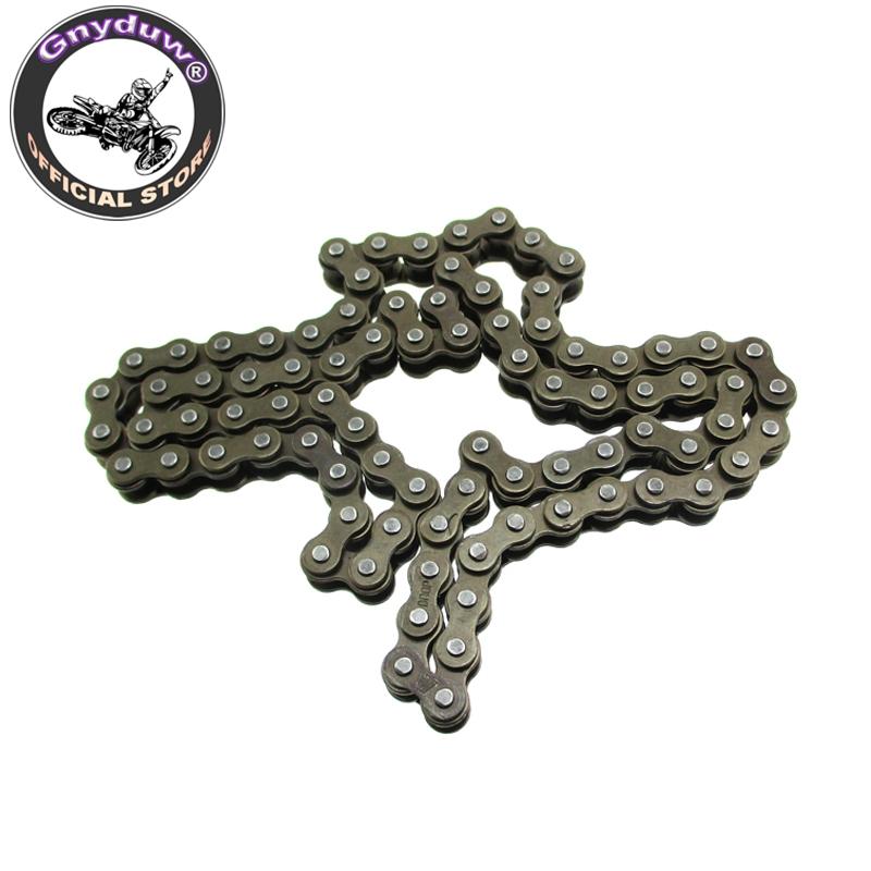 Gnyduw 84 Links 25H Cam Timing Chain For 110cc ATV Dirt Bike Go Kart Parts