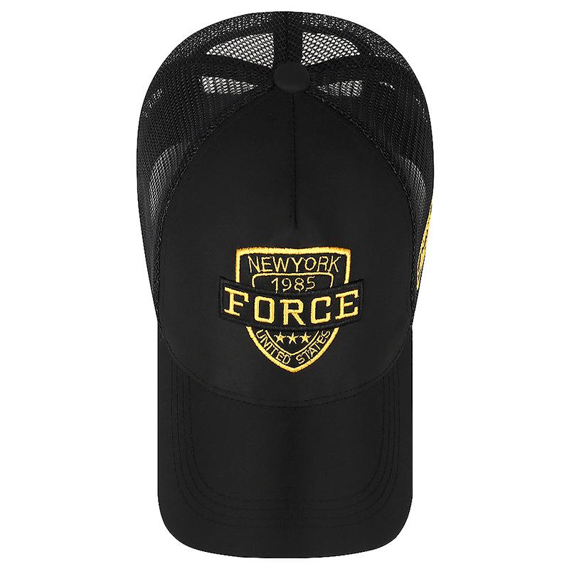 High-top Hats for Men and Women, Summer Sun Protection Baseball Caps, Thin Breathable Letter Sun Hats
