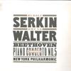 LP Record RUDOLF SERKIN, BRUNO WALTER, NEW YO - Beethoven: Piano Concerto No. 5, Op Y34607 ODYSSEY 1977 US Classical Used