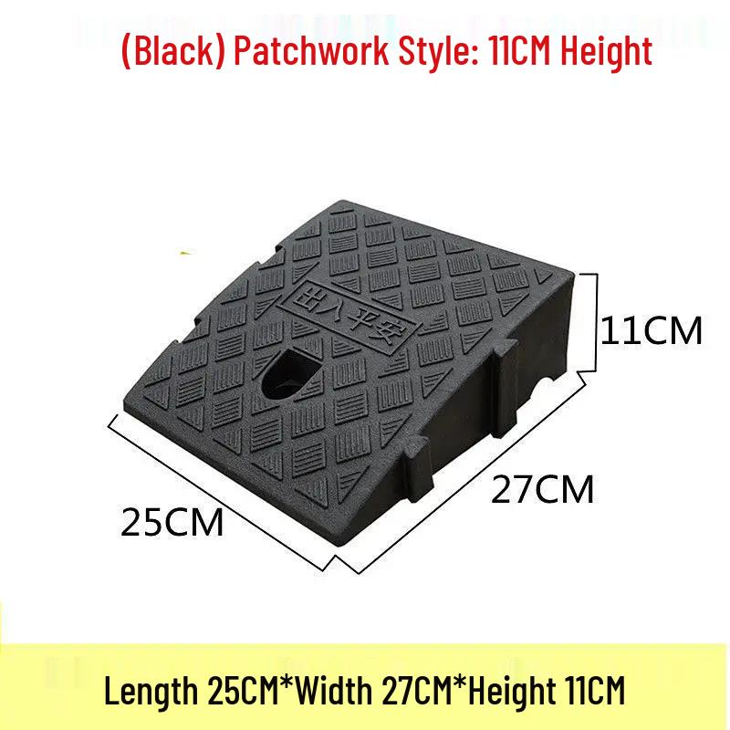 Plastic Car Curb Ramp Threshold Mat for Road Climbing