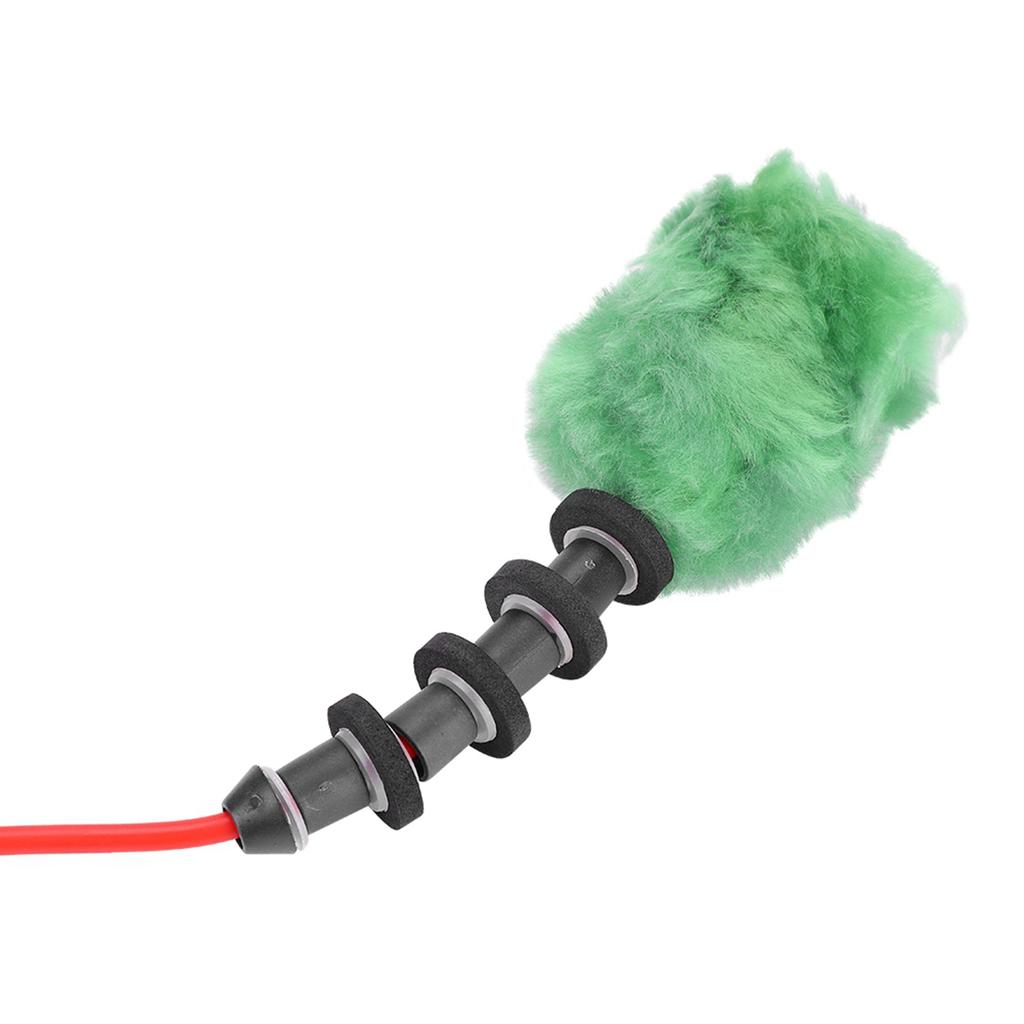 Wool Paintball Barrel Pull Through Squeegee Rope Cleaning Rope (green)