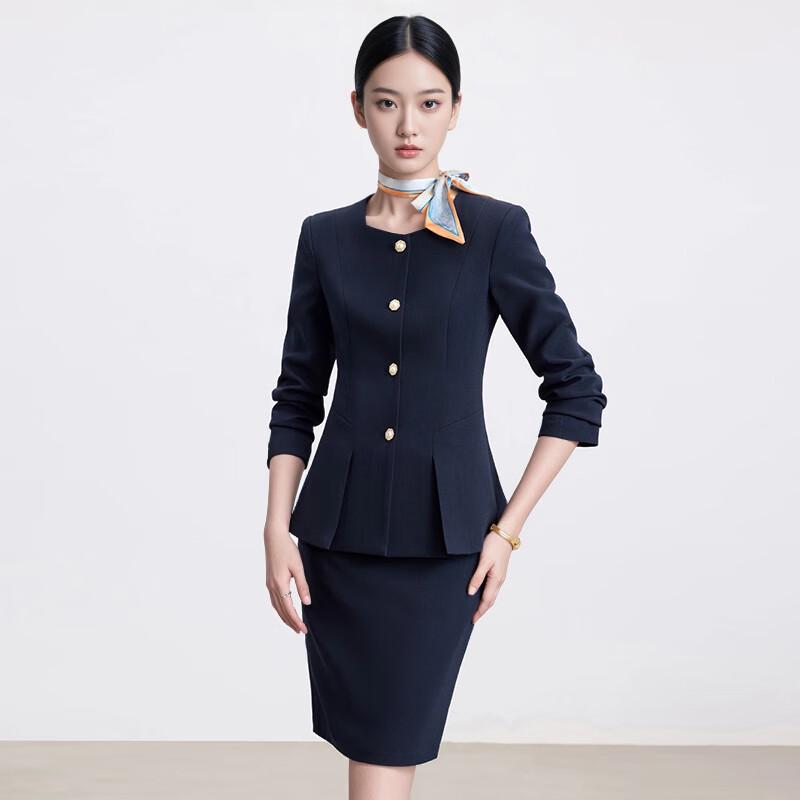 Женский профессиональный деловой костюм 2XL