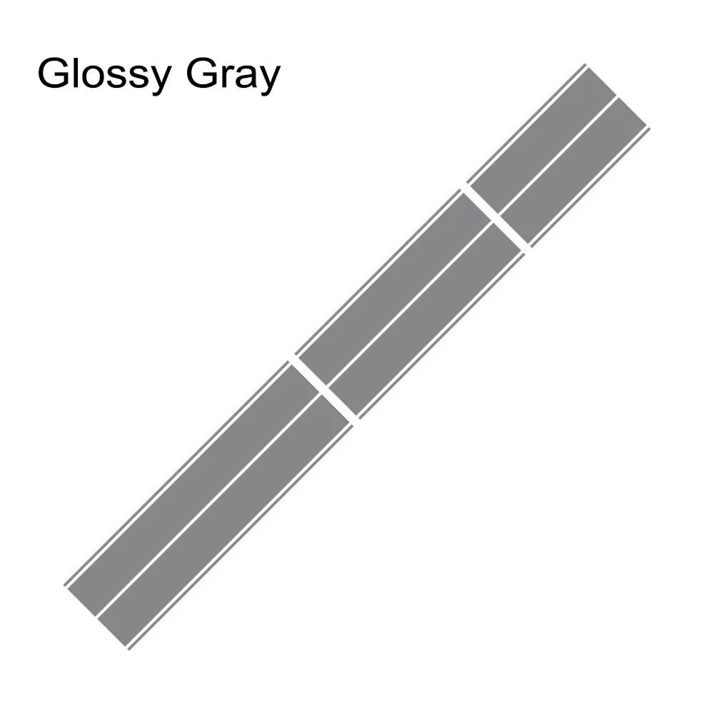 Für Ford Mustang Ecobosst Shelby GT Auto Motorhaube Dach Heck PVC Aufkleber Streifen Styling Vinyl Folie Dekor Aufkleber Set Auto Zubehör