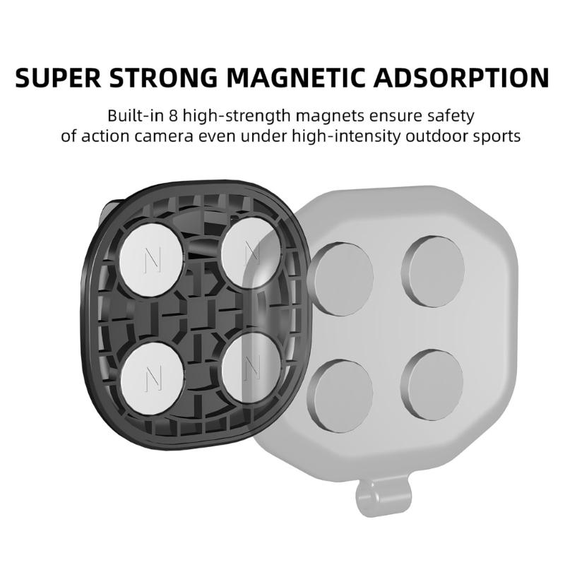 Portable Magnetic POV Selfie Neck Holder Mount for  Action Camera & Cell Phones Video Shoot Accessories Durable