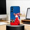 Racing Driver M-Michael S-Schumacher Phone Case Black Silicone Soft For Samsung S25,S24,S21,S22,S23,S30,Ultra,S20,Plus,Fe,Lite