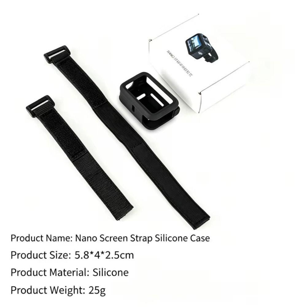 Nylon Image Transmission Strap Camera Hand Strap for DJI Osmo Nano Action Camera Accessories чёрный
