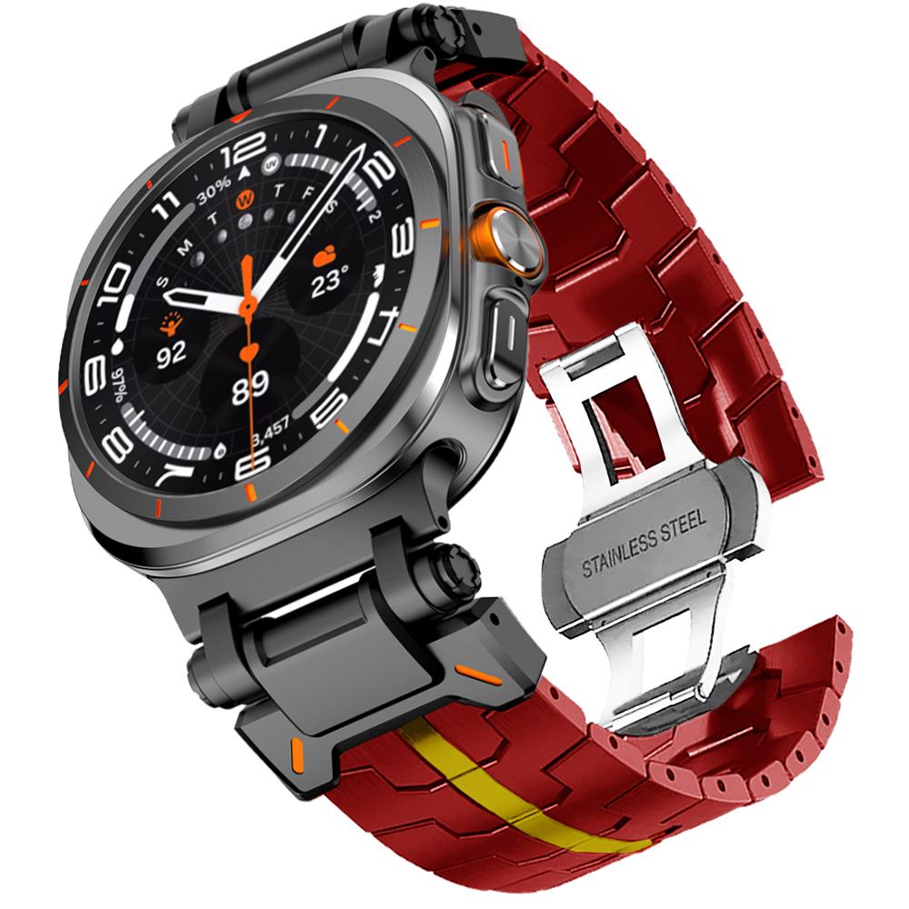 Stainless Steel Band for Samsung Galaxy Watch 8 40mm 44mm 8 Classic 46mm Metal Strap for GALAXY ULTRA 2025/2024 47mm Bracelet