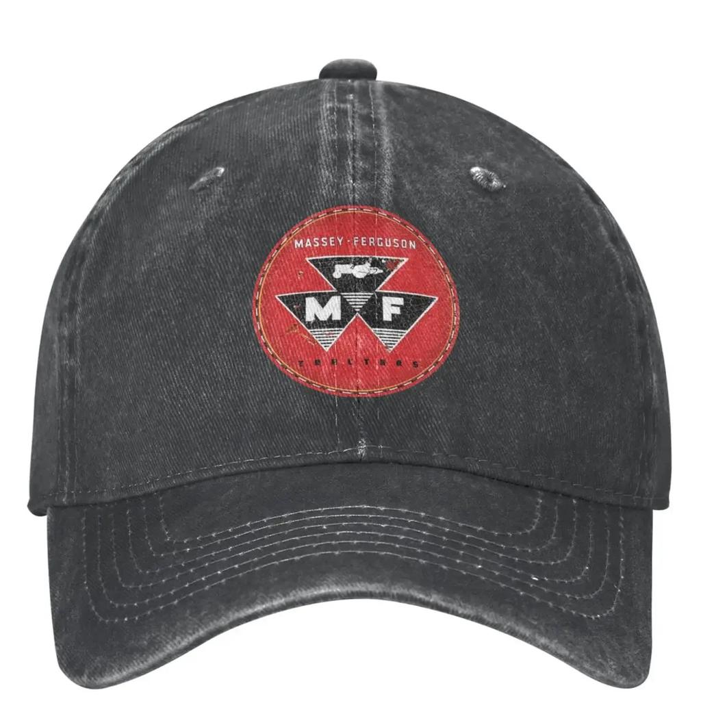 Tractor Agriculture Logo Baseball Cap Massey Ferguson Outdoor Sun Trucker Dad Hat Unisex Unisex Street Style Designer Baseball Caps