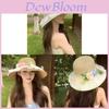 Nature Style Sun Hat With Wide Brim For Women Garden Casual Summer Accessory