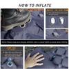 Ultra Light TPU Foldable Inflatable Portable Hiking Camping Park Air Bed Mattress Waterproof Self Inflating Sleeping Pad