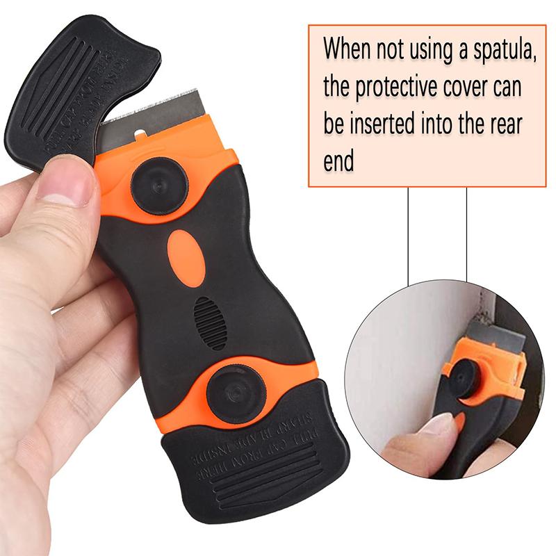 

Скребок для чистки Стеклоочиститель Керамический скребок Два вида лезвий Пластиковая ручка Удалитель наклеек автомобильной пленки 1knife 20 blad