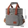 Double Layer Shoulder Thermal Cooling Bags Outdoor Picnic Portable Fridge Thermal Bag Food Lunch Box Ice Storage Insulation Bags