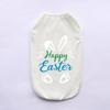 Soft Cotton Pet Sleeveless Vest Solid‑Color Breathable Cat Shirts Comfortable Wear‑Resistant Home Clothes