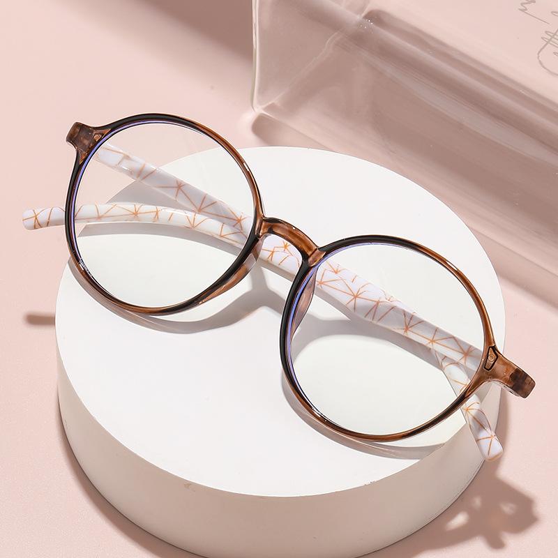 New Fashionable Hd Large Frame Women'S Reading Glasses Retro Neutral Premium Sense Anti Blue Light Presbyopia Glasses