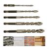 5pcs Eccentric Drill Bit,4 Edge Masonry Drill Bits Set,For Concrete Glass Brick.