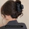 Pumpkin Grab Clip Large Hair VolumeShark ClipHigh-end Look Back of The Head Updo Hair Clip