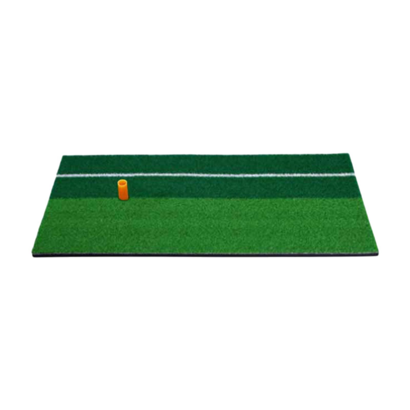 

Golf Hitting Mat Versatile Realistic Grass Putting Rug Improve Accuracy for Office Home Backyard Indoor Outdoor Golf Equipment
