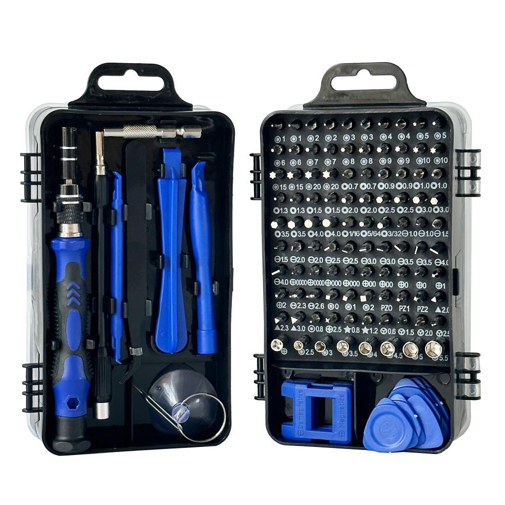 115-in-1 Precision Screwdriver Set for Watch & Mobile Phone Repair