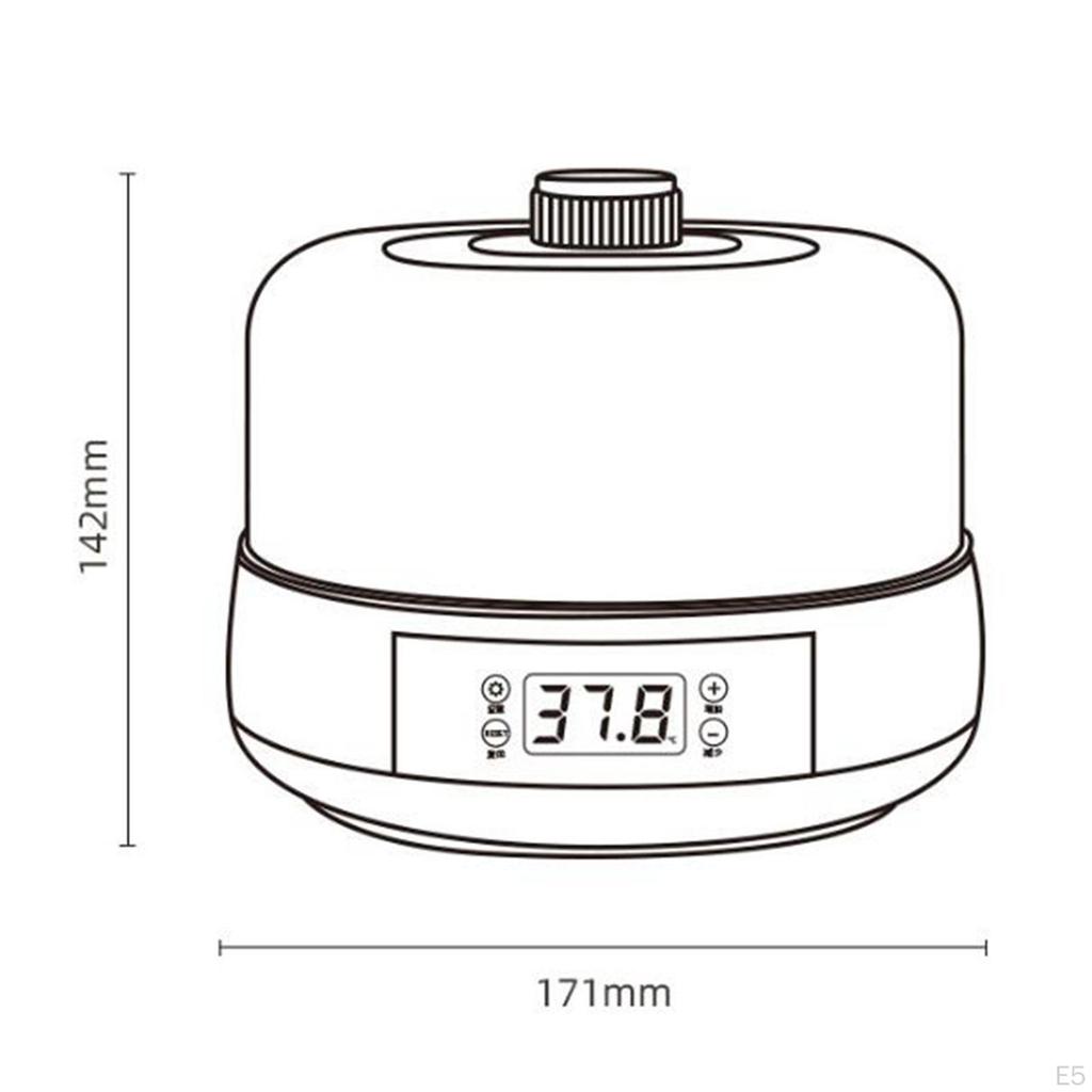 18 Eggs Intelligent Hatcher Chick Adapter Durable Transparent Lid for Hatching Chicken Quail Birds