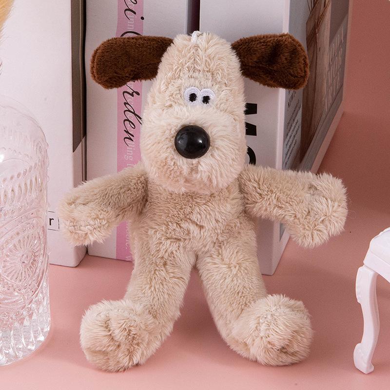 

Wallacegromit Плюшевый Подвеска Животное Собака Игрушка Рюкзак Кошелек Подарок для Девочки Украшение Nude