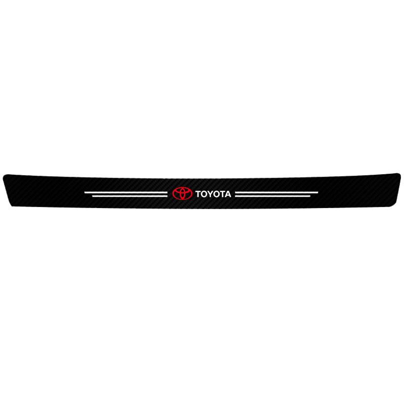 

Leather Car Door Sill Plate Protector Stickers Threshold Side Anti Scratch Tape Protection for Toyota GR Car Accessorie