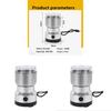 Coffee Grinder Food Processor With Stainless Steel Blades For Home Use And Dry Grinding