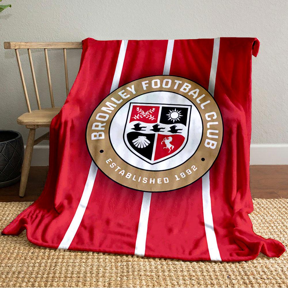 Bromley FC Logo Blanket for all seasons blanket lunch break throw gift