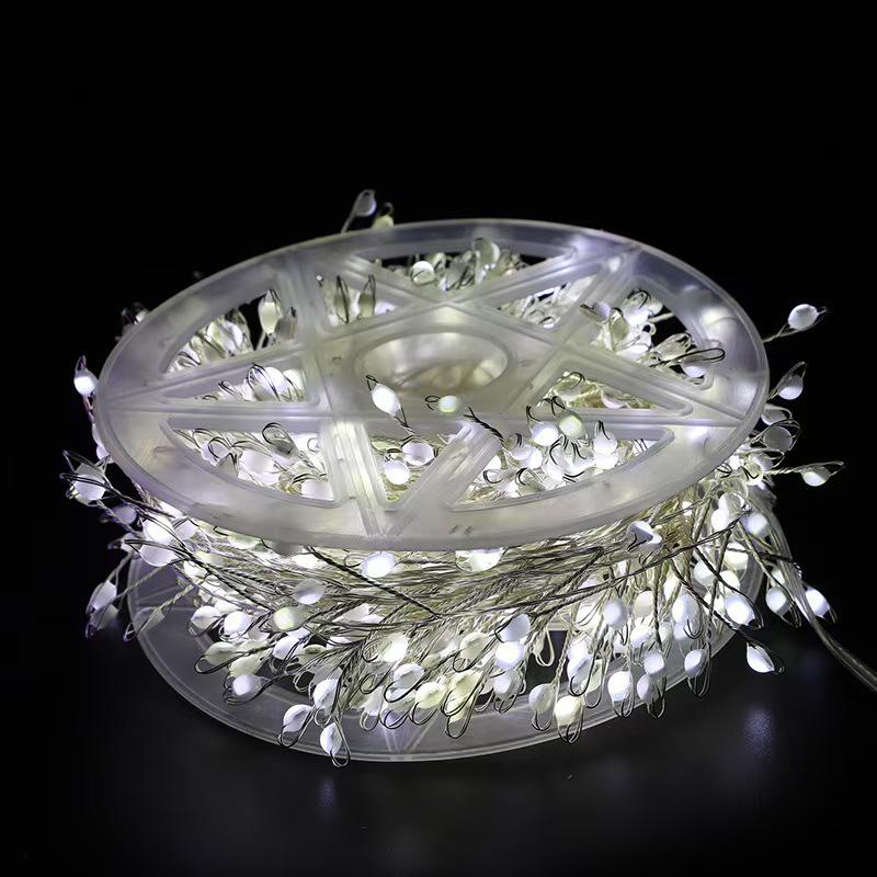 LED Knallfrosch Kupfer Lichterkette - Innen-/Außen- Feiertagsdekoration