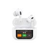 U19 TWS Wireless Bluetooth 53 In-Ear Headphones with LED Display White