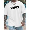 European sizes Men'S Casual T-Shirt, Regular Fit Inclusive Style, Short Sleeve Classic Versatile, Trendy Print Infusing Fashion