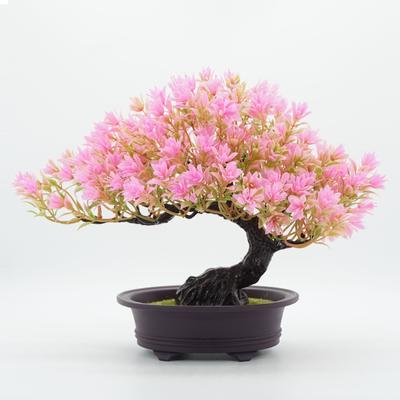 Creative Simulation Welcome Pine Potting Room Zen Green Plant Bonsai Decoration Fake Flower Decoration