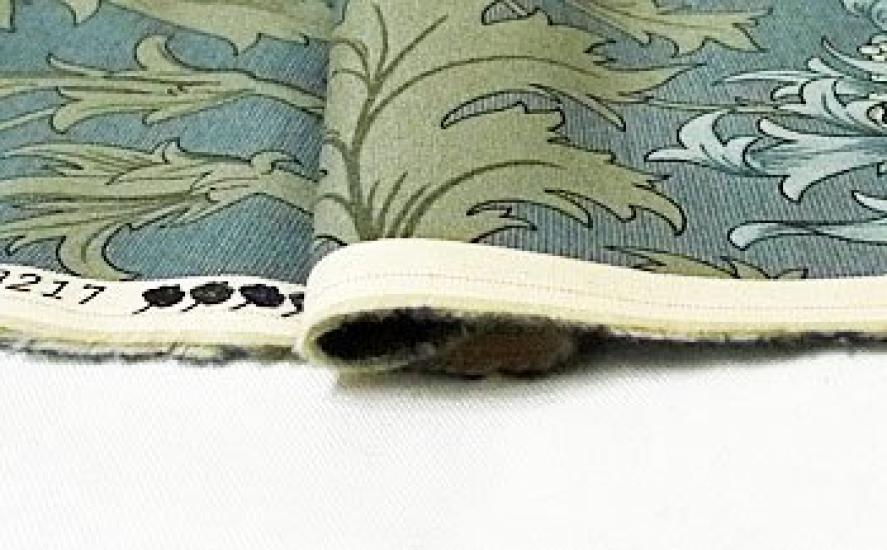 William Morris Anemone Cotton Print Best of Morris Light 110cm Wide x 1 Meter Fabric, 100% Cotton, Anemone, Blue, Pre-Cut, MO-3216M