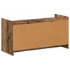 Shoe Cabinet with Door Rustic Wood Look 100 x 39.5 x 51 cm Engineered Wood